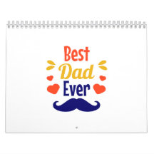 Schattige Beste Papa Ooit Typografie