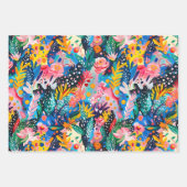 Schattige betegeld Japans patroon Inpakpapier Vel (Voorkant)