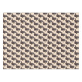 schattige bever-cartoon tafelkleed (Voorkant (Horizontaal))