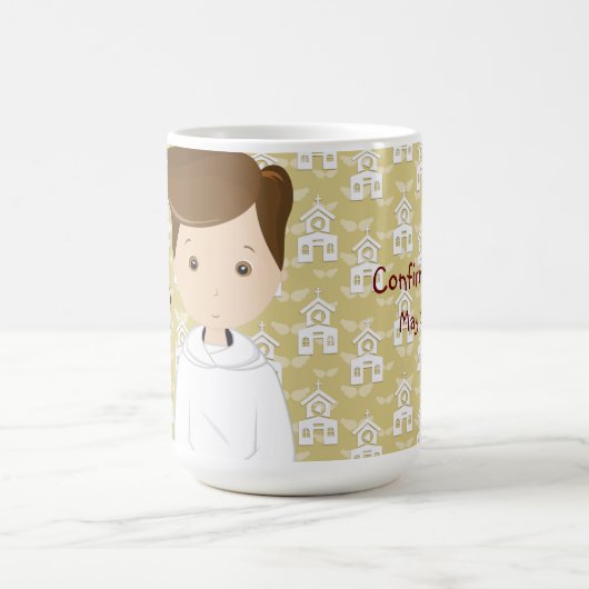 Schattige Bevestigingsdag mok bruine haring (Center)