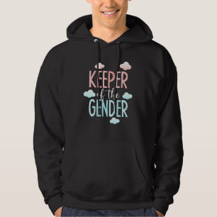 Schattige Bewaarder Van Het Geslacht Baby Geslacht Hoodie