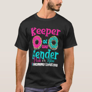 Schattige Bewaarder Van Het Geslacht Roze Of Blauw T-shirt