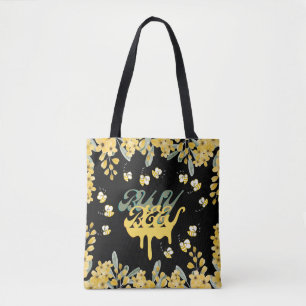 Schattige Bezige Bijen & Honing Drops Canvas tas