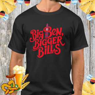 Schattige Big Ben Londen Brits UK Reis Souvenir T-shirt