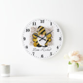 schattige bijenliefhebber grote klok (Huis)