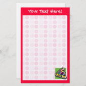 Schattige biljart briefpapier (Voorkant / Achterkant)