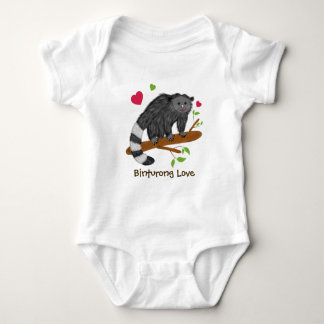 Schattige Binturong Liefde Romper