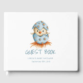 Schattige Bird Baby shower gastenboek (Voorkant)