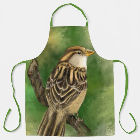 Schattige Bird Schort Spring (Voorkant)