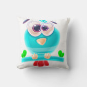 Schattige Birdie Chill Pillow Kussen (Voorkant)