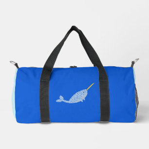 Schattige Blauw Baby Boy Narwhal Luiertas Plunjezak