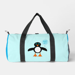Schattige Blauw Baby Boy Penguin Luiertas Plunjezak