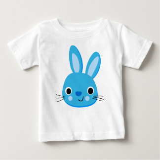 Schattige Blauw Konijn Baby Boy T-shirt