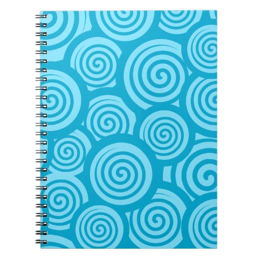 Schattige blauw Notitieboek (Voorkant)