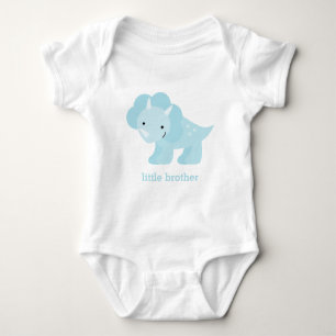 Schattige blauwe Baby Dinosaur Romper