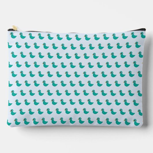 Schattige blauwe vogel etui (Voorkant)