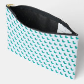 Schattige blauwe vogel etui (Open)