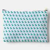 Schattige blauwe vogel etui (Achterkant)