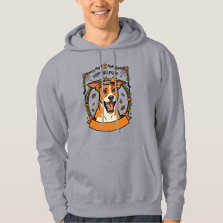 schattige blije Halloween hond Hoodie
