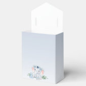 Schattige Bloemen Olifant Boy Baby shower Dank u Bedankdoosjes (Geopend)