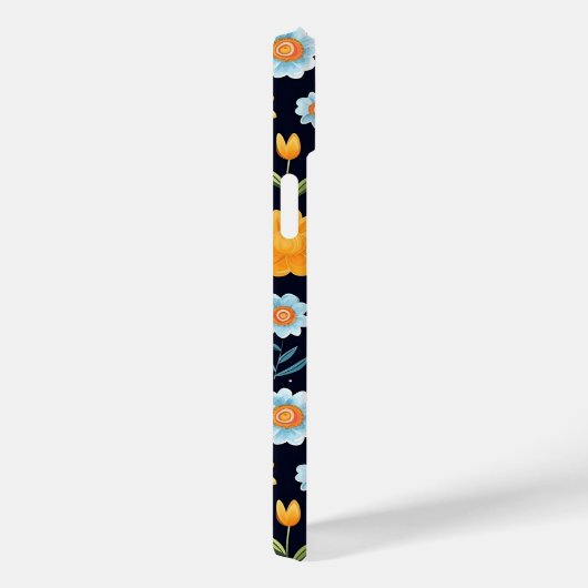 Schattige bloemencactuspatroon Case-Mate iPhone case (Achterkant / Rechts)