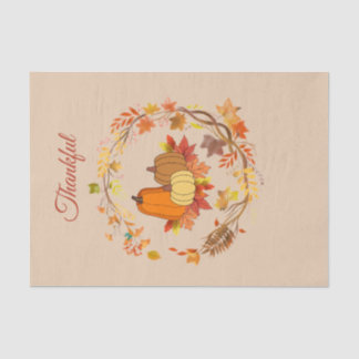 Schattige bloementankful tissue papier