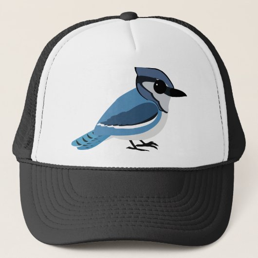 Schattige Blue Jay Trucker Pet (Voorkant)