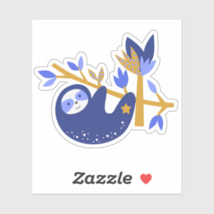 Schattige Blue Koala-Beer laptop Sticker