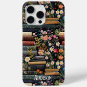 Schattige  Boek en Wildflower Case-Mate iPhone Case (Achterkant)