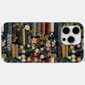 Schattige  Boek en Wildflower Case-Mate iPhone Case (Achterkant (horizontaal))