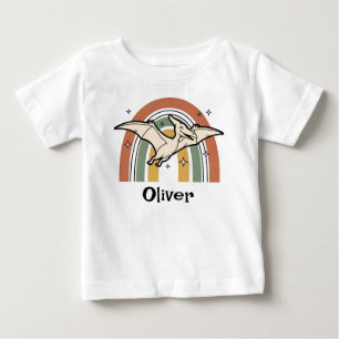 Schattige Boho Aardetone Vliegende Dinosaurus & Re