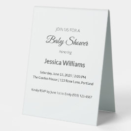 Schattige Boho Baby shower Genderneutraal, 