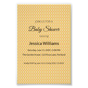 Schattige Boho Baby shower Genderneutraal, Foto Afdruk