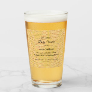 Schattige Boho Baby shower Genderneutraal, Glas