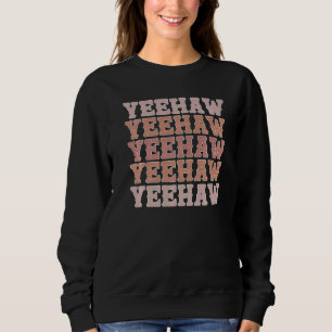 Schattige Boho Esthetische Cowgirl Country Muziek Trui
