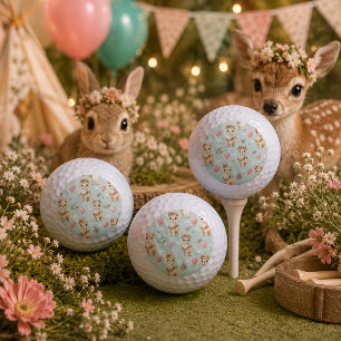Schattige Boho Lama Golfballen
