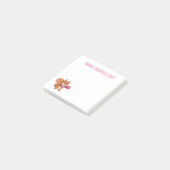 Schattige Bokssquirrel Grappig Post-it® Notes (Schuin)