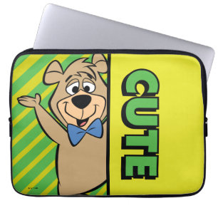 Schattige Boo-Boo-Beer Laptop Sleeve