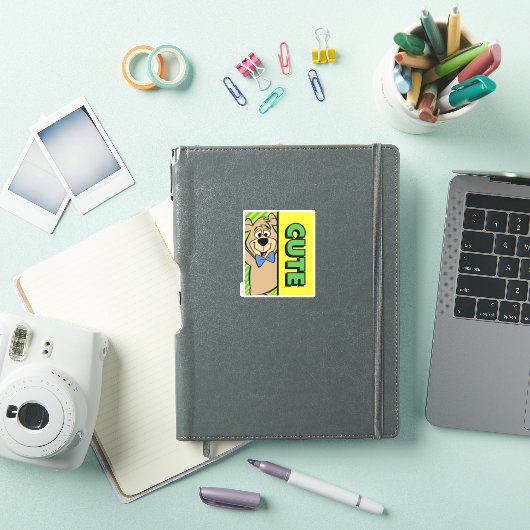 Schattige Boo-Boo-Beer Sticker (iPad Cover)