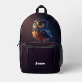 Schattige boomkor bedrukte rugzak (Voorkant)