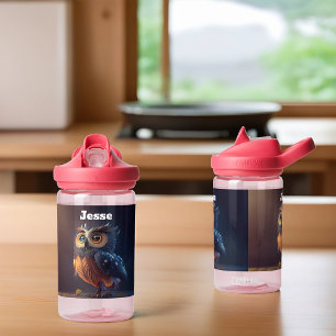 Schattige boomkor waterfles