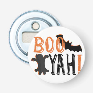 schattige booyah halloween button flesopener
