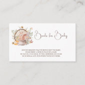 Schattige bos Dierlijke Vrienden Baby shower Informatiekaartje (Voorkant)