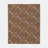 Schattige bos in de herfst fleece deken (Voorkant)