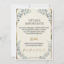 Schattige bosdieren Eucalyptus Boho Baby Shower