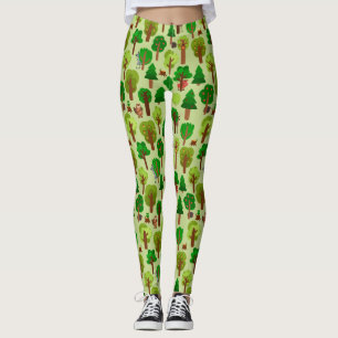 Schattige bosdieren leggings
