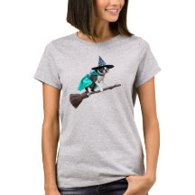 Schattige Boston Terrier Heks