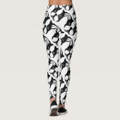 Schattige Boston Terrier Leggings (Achterkant)