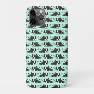 Schattige Boston Terrier ZZZ Cadeaus voor hondenli iPhone 11 Pro Hoesje