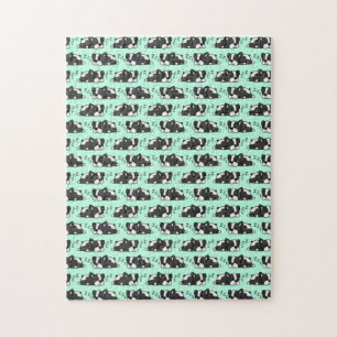 Schattige Boston Terrier ZZZ Geschenken voor Honde Legpuzzel